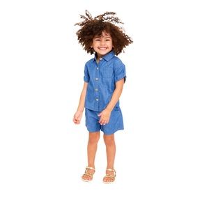 NWT Toddler Girls Elevated Shirt and Shorts Set, Size: 4T